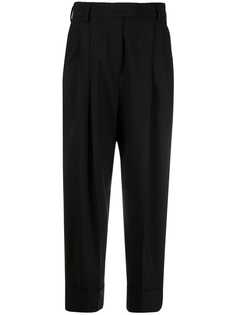 Pt01 cropped tailored trousers