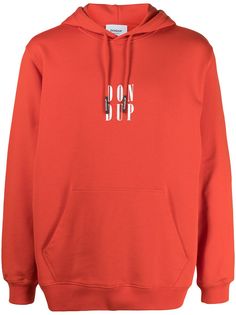 Dondup logo-print drawstring hoodie