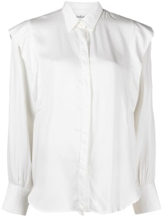 Ba&Sh Alia ruffle trim long-sleeve shirt