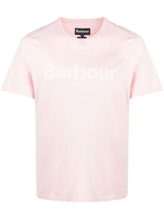 Barbour logo-print short-sleeved T-shirt