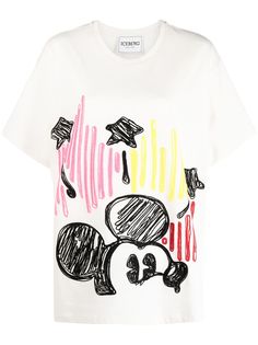 Iceberg футболка с вышивкой Mickey Mouse