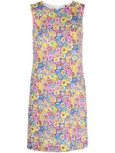 M Missoni floral print shift sleeveless dress