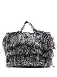 Marni Market сумка-тоут с бахромой