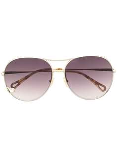Chloé Eyewear солнцезащитные очки-авиаторы Aimée