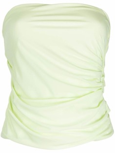Helmut Lang ruched sleeveless top