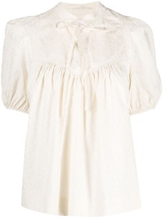 See by Chloé puff-sleeve blouse