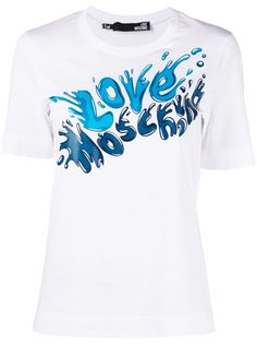 Love Moschino футболка с логотипом