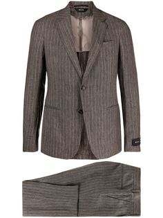 Z Zegna костюм-двойка в полоску