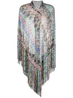 Missoni шарф с бахромой