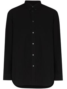 Givenchy рубашка с длинными рукавами и логотипом