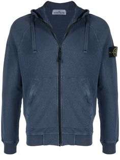 Stone Island худи с нашивкой-логотипом