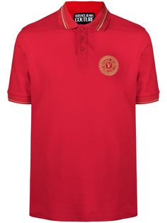 Versace Jeans Couture рубашка поло с логотипом