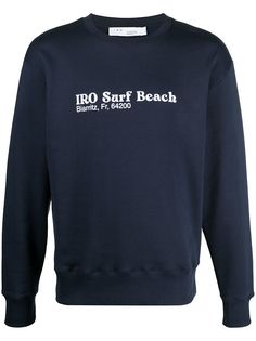 IRO толстовка с надписью Surf Beach