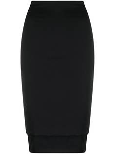 Dolce & Gabbana Pre-Owned юбка-карандаш 1990-х годов с завышенной талией