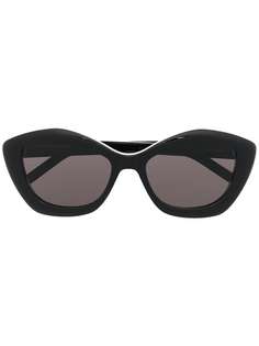 Saint Laurent Eyewear солнцезащитные очки SL68 в оправе кошачий глаз