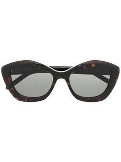 Saint Laurent Eyewear солнцезащитные очки SL68 в оправе кошачий глаз