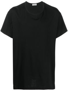 Yohji Yamamoto round-neck cotton T-shirt