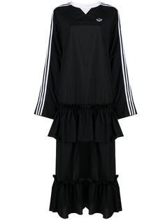 adidas платье с нашивкой-логотипом