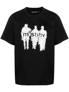 MISBHV футболка с логотипом