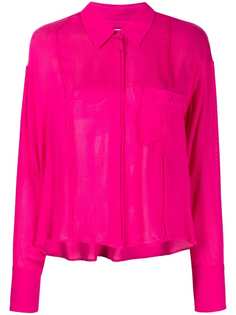 IRO draped long-sleeved shirt
