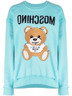 Moschino Teddy Bear embroidered sweatshirt