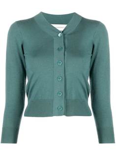 extreme cashmere button-up cashmere-blend cardigan