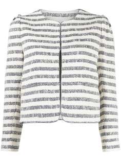 Twin-Set striped bouclé jacket