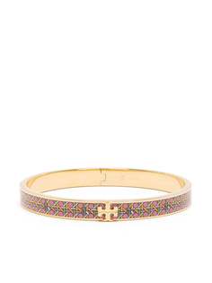 Tory Burch эмалированный браслет Kira с принтом