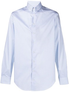 Giorgio Armani полосатая рубашка с длинными рукавами