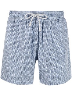 Bluemint micro-print drawstring swim shorts