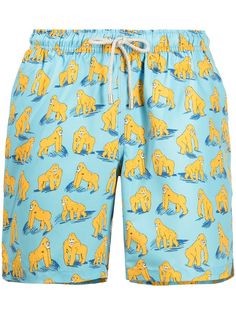 Bluemint gorilla print swim shorts