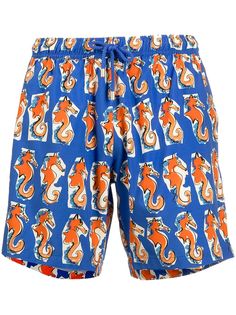 Bluemint seahorse-print swim shorts