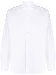 Corneliani spread-collar long-sleeve shirt