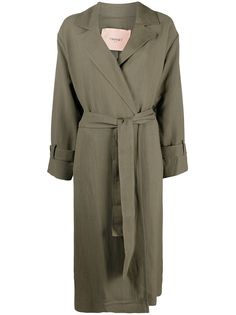 Twin-Set mid-length trench coat