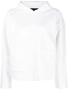 Emporio Armani double patch pocket hoodie