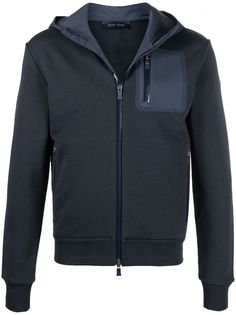 Herno chest-pocket hooded jacket