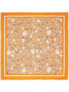 Burberry montage-print gauze scarf