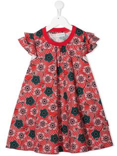 Moncler Enfant floral-print dress