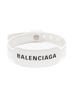 Balenciaga Cash logo bracelet