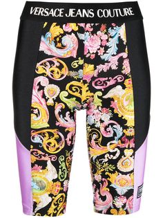 Versace Jeans Couture облегающие шорты в стиле колор-блок