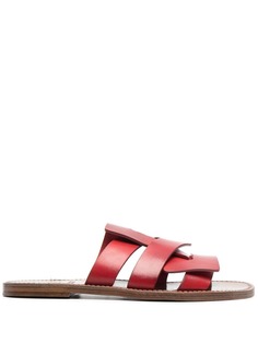 Silvano Sassetti interwoven straps sandals