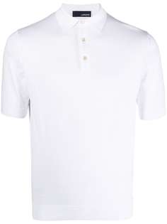 Lardini short-sleeve cotton polo shirt