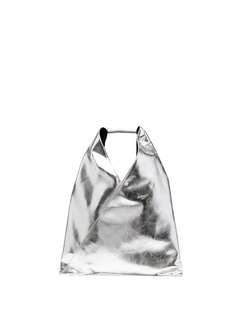 MM6 Maison Margiela сумка-тоут Japanese с эффектом металлик