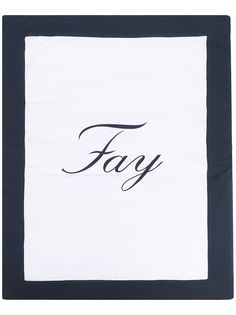 Fay Kids одеяло с логотипом