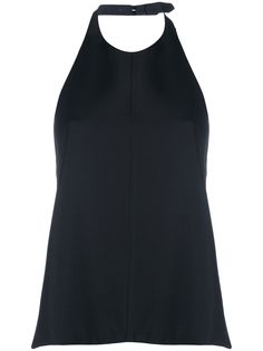 Jil Sander топ с открытой спиной и вырезом халтер