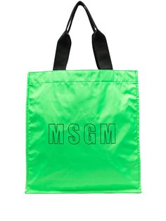 MSGM сумка-тоут с логотипом