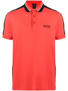 Boss Hugo Boss рубашка поло узкого кроя