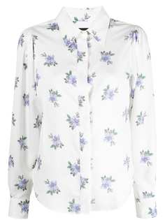 Isabel Marant рубашка Bedrissa с цветочным принтом