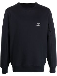 C.P. Company толстовка с вышитым логотипом