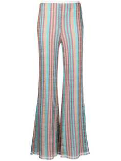 M Missoni striped wide-leg trousers